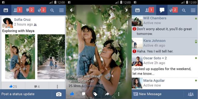 Facebook выпустила "легкий" Android-клиент